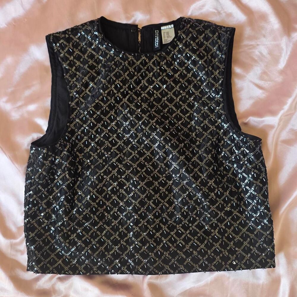 H-m Women's Black Vest